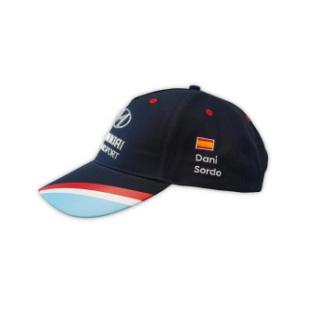 Hyundai Motorsport czapka baseballówka Sordo logo navy 2023