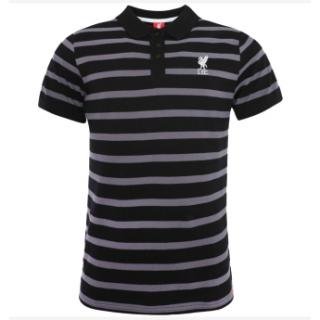 Liverpool męska koszulka polo Stripe black