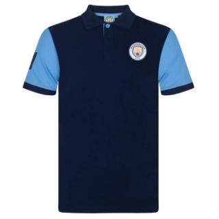 Manchester City męska koszulka polo Contrast navy