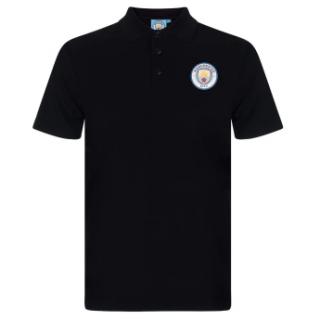 Manchester City męska koszulka polo Crest black