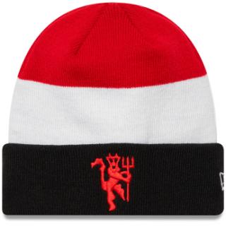 Manchester United czapka zimowa Flag Black Cuff