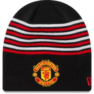 Manchester United czapka zimowa Stripe Black Beanie