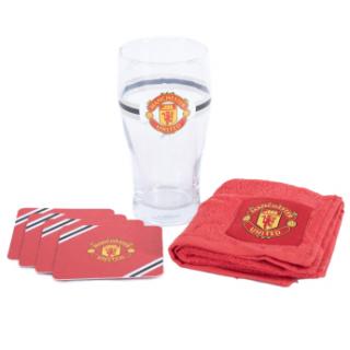 Manchester United zestaw barowy Core Stripe