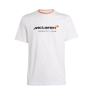 McLaren Honda koszulka męska Essentials white F1 Team 2024