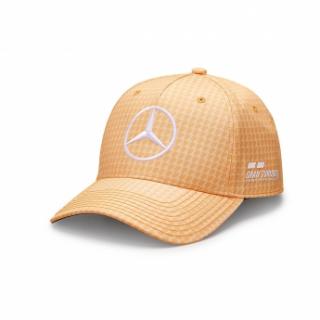 Mercedes AMG Petronas czapka baseballówka Lewis Hamilton orange F1 Te