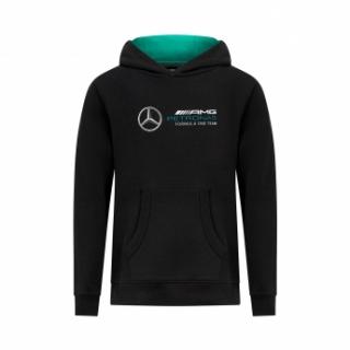Mercedes AMG Petronas dziecięca bluza z kapturem Logo black F1 Team 2