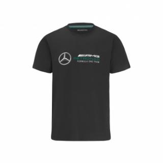Mercedes AMG Petronas koszulka męska logo black F1 Team 2022