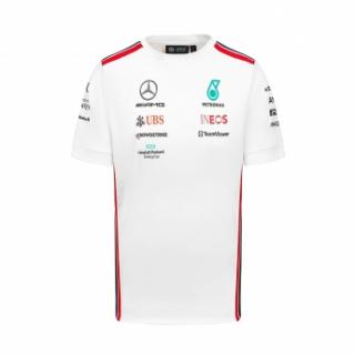 Mercedes AMG Petronas koszulka męska official white F1 Team 2023