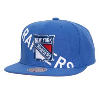 New York Rangers czapka flat baseballówka Full Frontal Snapback Vntg