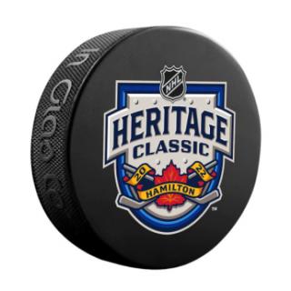 NHL produkty krążek Heritage Classic 2022 Hamilton Official Game Puck