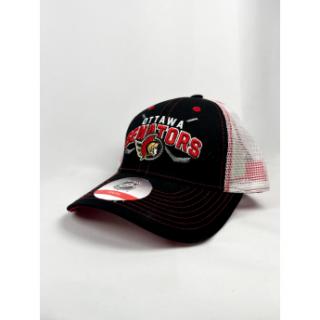 Ottawa Senators dziecięca czapka baseballowa Core Lockup Trucker Snap