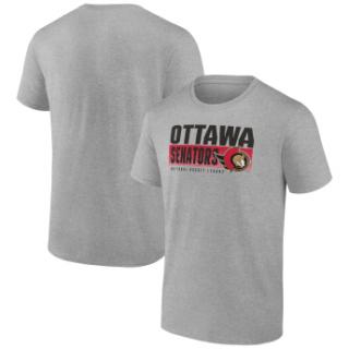 Ottawa Senators koszulka męska Jet Speed T-Shirt - Heathered Gray