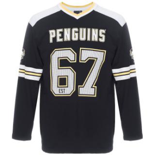 Pittsburgh Penguins męska koszulka z długim rękawem Hockey Heavy Jers