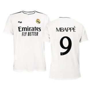 Real Madryt piłkarska koszulka meczowa replica 24/25 Home Mbappe