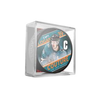 San Jose Sharks krążek Logan Couture Captain Collection