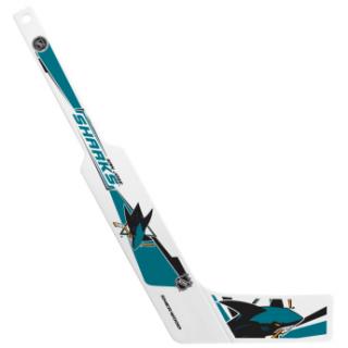 San Jose Sharks plastikowy kij do unihokeja Sher-wood goalie