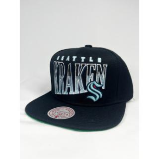 Seattle Kraken czapka flat baseballówka Line Work Snapback