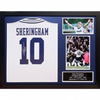 Słynni piłkarze koszulka w antyramie Tottenham Hotspur FC 1994 Sherin