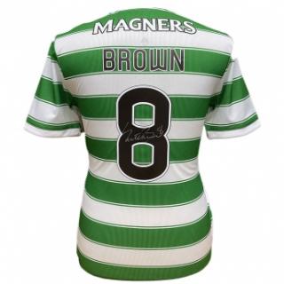 Słynni piłkarze piłkarska koszulka meczowa Celtic 2021-22 Brown Signe