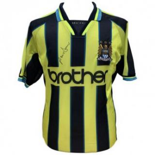 Słynni piłkarze piłkarska koszulka meczowa Manchester City Dickov 199