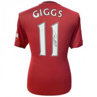 Słynni piłkarze piłkarska koszulka meczowa Manchester United Giggs 20