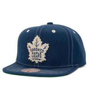 Toronto Maple Leafs czapka flat baseballówka Contrast Natural Snapbac