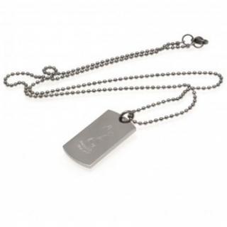 Tottenham naszyjnik z zawieszką Engraved Dog Tag  Chain