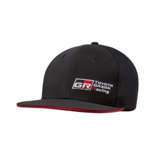 Toyota Gazoo Racing czapka flat baseballówka large logo flat brim cap