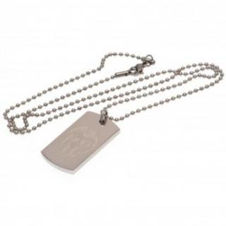 Valencia naszyjnik z zawieszką Engraved Dog Tag  Chain