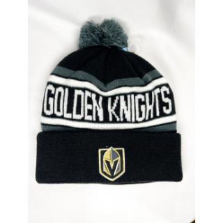 Vegas Golden Knights czapka zimowa dziecięca Jacquard Cuffed Knit Wit