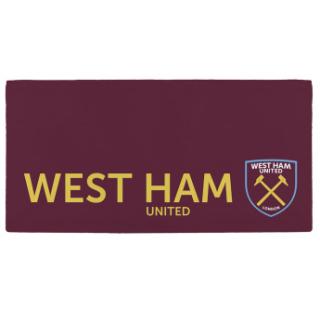 West Ham United ręcznik plażowy Claret Gold