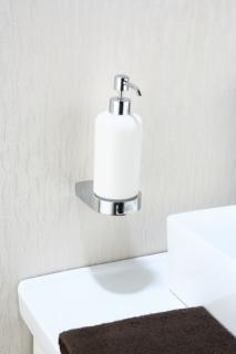 Dozownik mydła z uchwytem ściennym   LIWO LIW-56072