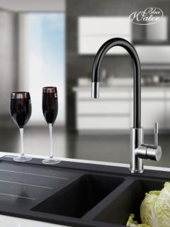 Lima - inox czarny mat