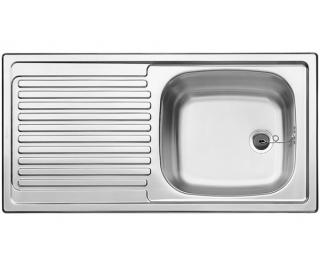 Zlewozmywak BLANCO TOP EES 8x4 Stal matowa odwracalny, bez przelewu (1 1/2) 500370 Rabat do 6% - sprawdź w sklepie!