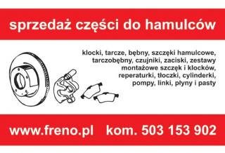 KLOCKI HAMULCOWE PRZÓD PORSCHE 911 BOXSTER MODEL 996 997 986 987 RH