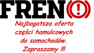 TARCZE KLOCKI HAMULCOWE PRZÓD NISSAN ALMERA TINO PRIMERA P12