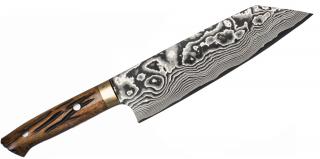 Nóż Bunka 17cm VG-10 Takeshi Saji YBB ręcznie kuty