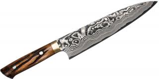 Nóż Szefa 18cm VG-10 Takeshi Saji YBB ręcznie kuty