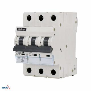 Wyłącznik nadprądowy 3P C 20A SCHELINGER A02-G8-3P-C20