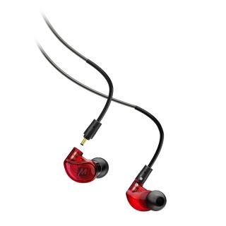 MEE audio M6 Pro 2nd Gen (czerwone) słuchawki douszne przewodowe (+ pianki Comply T) M6PRO