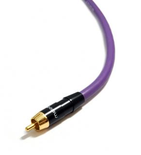 Melodika MDCX20 Purple kabel coaxial RCA-RCA 2m