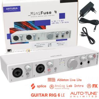 Arturia MiniFuse 4 biały