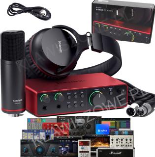 Focusrite Scarlett 2i2 Studio 4th Gen