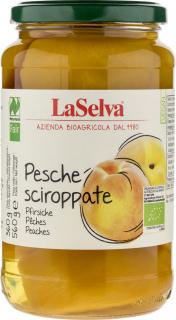 LaSelva Brzoskwinie w syropie 560g BIO
