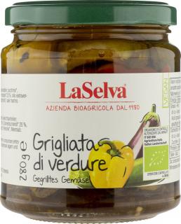 LaSelva Grilowane warzywa w oliwie 280g BIO