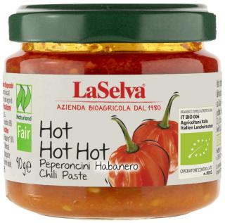 LaSelva Pasta z papryczek chili bardzo ostra! 90g BIO