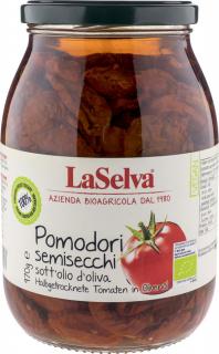 LaSelva Podsuszone pomidory w oliwie z oliwek 970g BIO