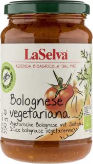 LaSelva Sos pomidorowy bolognese wegetariański 350g BIO