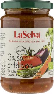 LaSelva Sos pomidorowy z warzywami - Salsa Ortolana 280g BIO