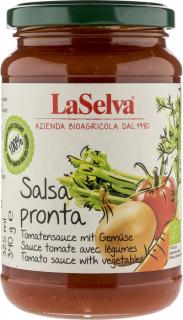 LaSelva Sos pomidorowy z warzywami - Salsa Pronta 340g BIO